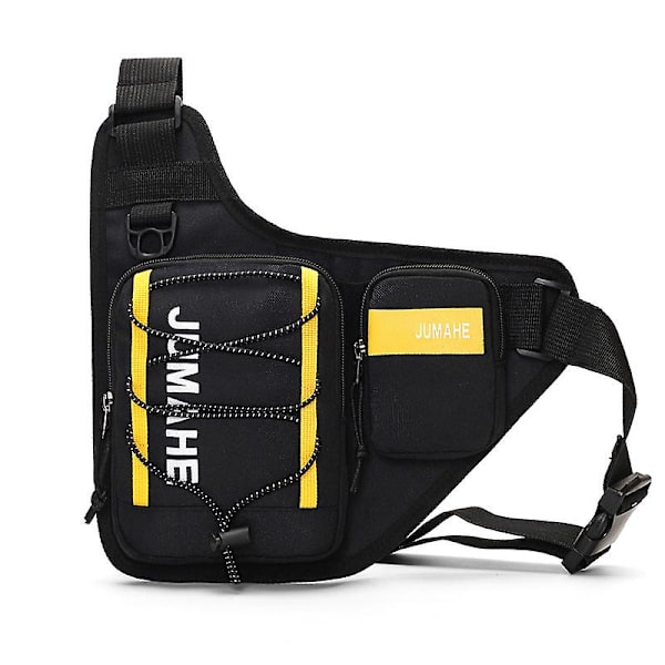 Multifunktionell Sport Midjeväska Midjepaket Utomhusresor Black