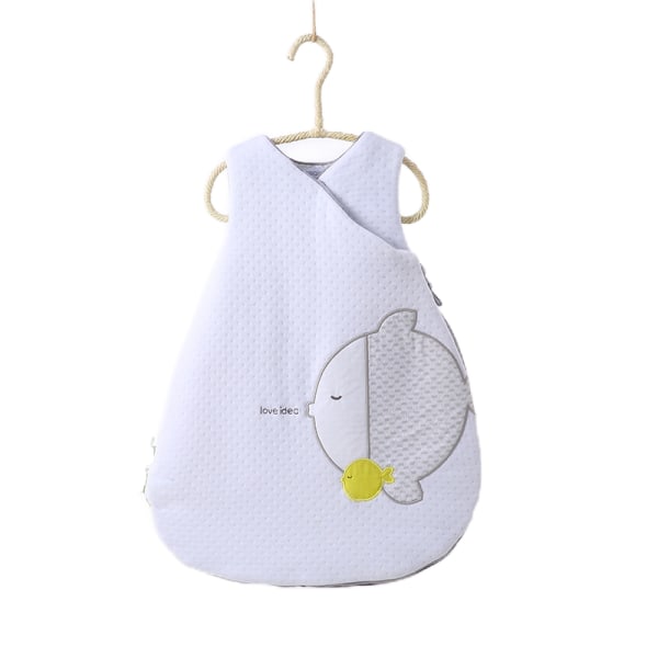 0~2 år gammal baby sovsäck, lämplig för höst och White 9-24 months