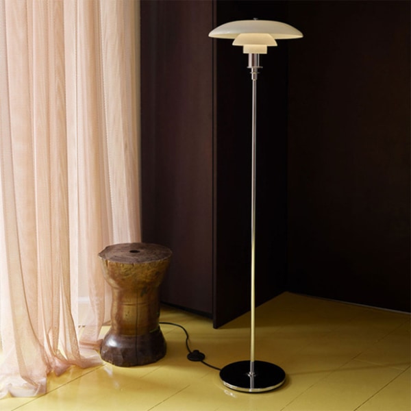 60W PH3 Glas Golvlampa Vardagsrum Kök Sovrum Golv