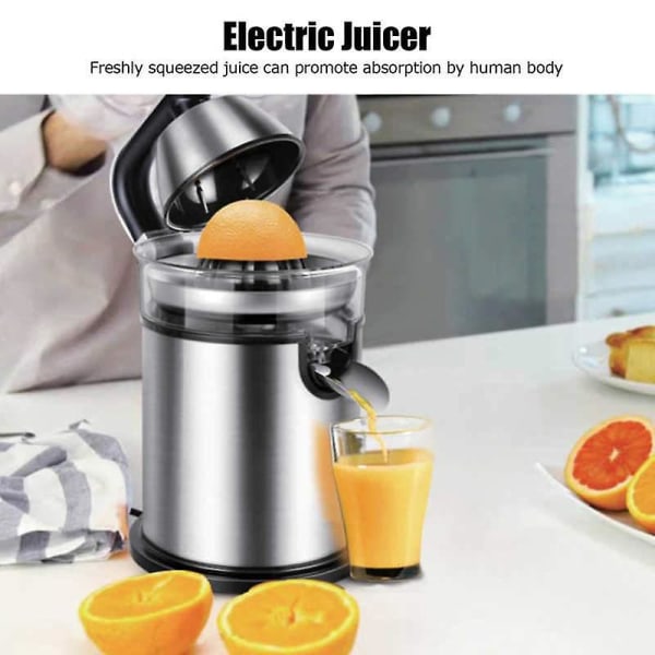 300W elektrisk juicepress citron apelsin frukt juicepress kök