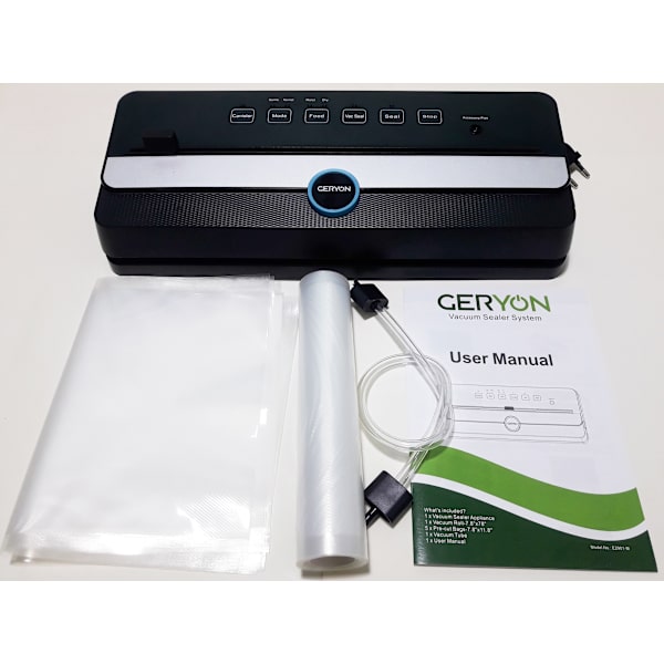 Vacuum Sealer Sous Vide Vacuum Packer Inbyggd skärare
