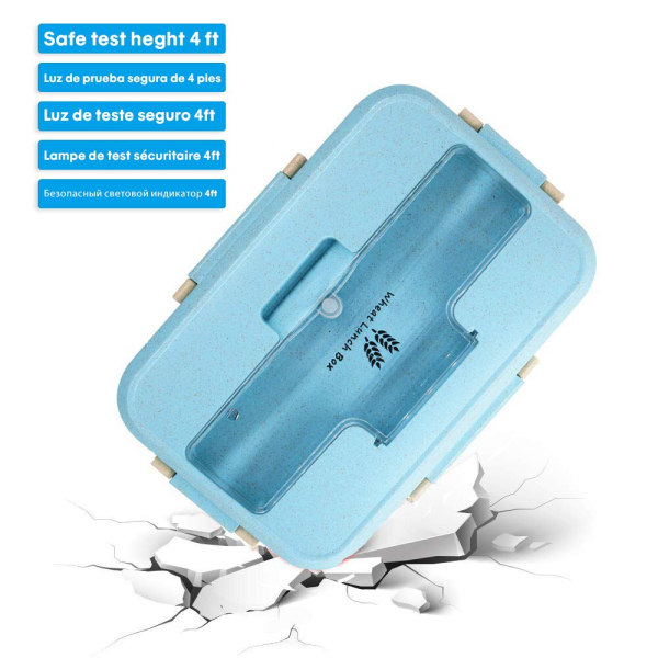 Läcksäker Lunchbox Separata fack Barn Skola