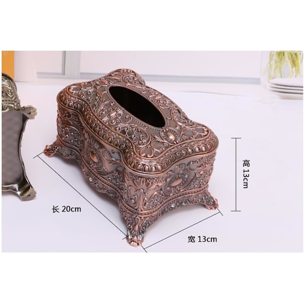 Lyx Europa Metal Tissue Box Servett Dispenser Tissue Box