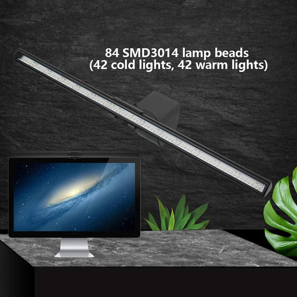 28 cm USB LED-bordslampor Dimbar bildskärm Laptop Skärmlampa