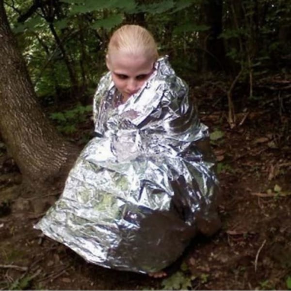 Utomhus vikbar nödtältsfilt Survival Camping