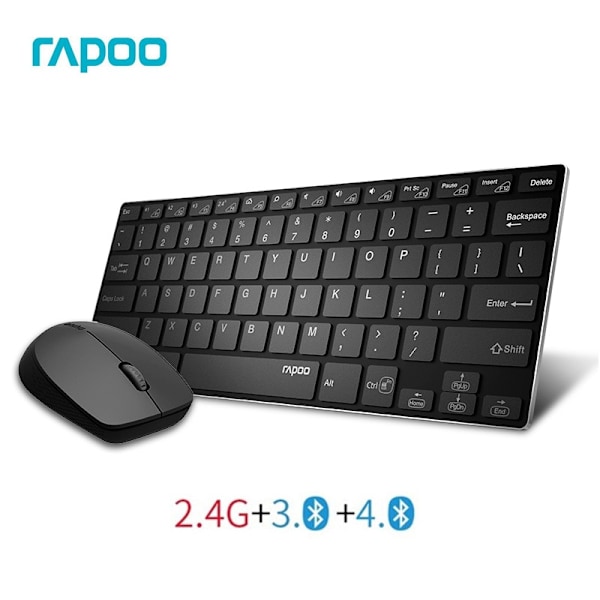 Multi Mode Trådlöst tangentbord Mus Combos Switch Between