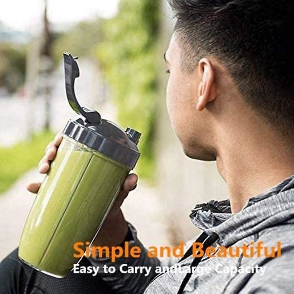 2-pack utbyteskopp 24 Oz för Nutribullet Pro 900w 600w