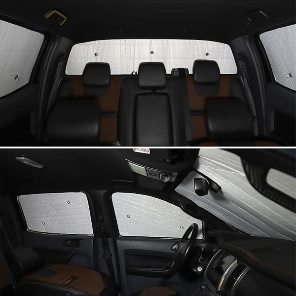 Top Windshield Sunshade Kit för Ford Ranger 2015-2021 bil