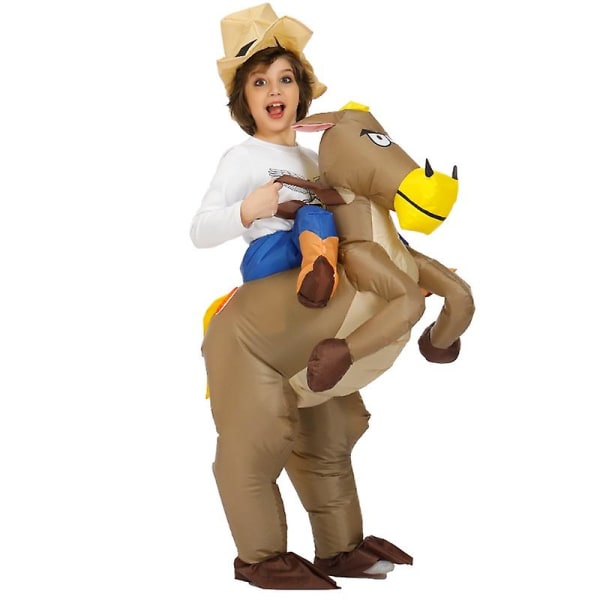 Xianrenge Vuxen Ridning På Uppblåsbar Kostym Fancy Dress Child