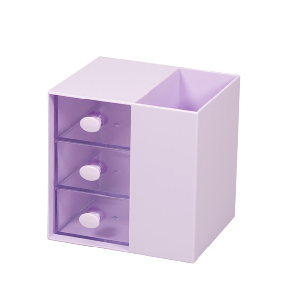 Plast pennfat, multi - funktion fyrkantig plast multi - Purple