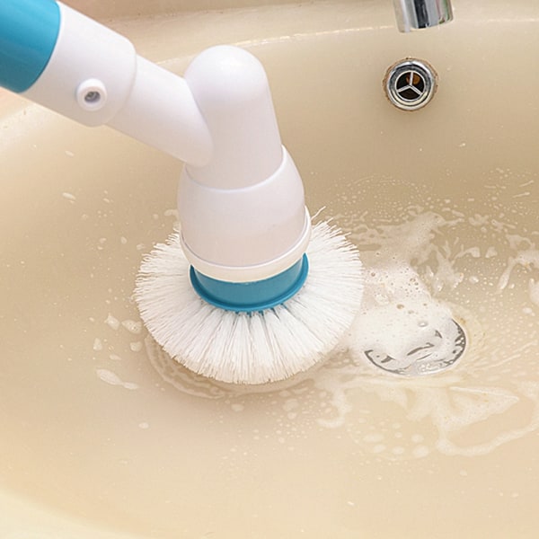 Turbo Scrub Borsthuvud Tvättkombination Verktyg Vardagsrum