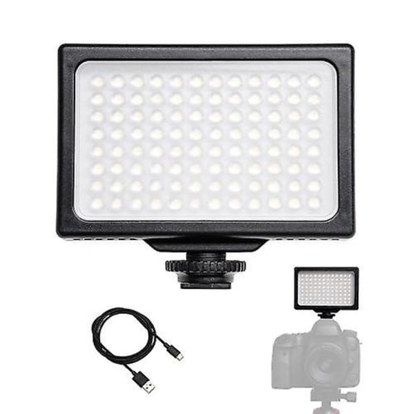 LED-videoljus 3200K-5600K Dimbar LED-panel Bärbar