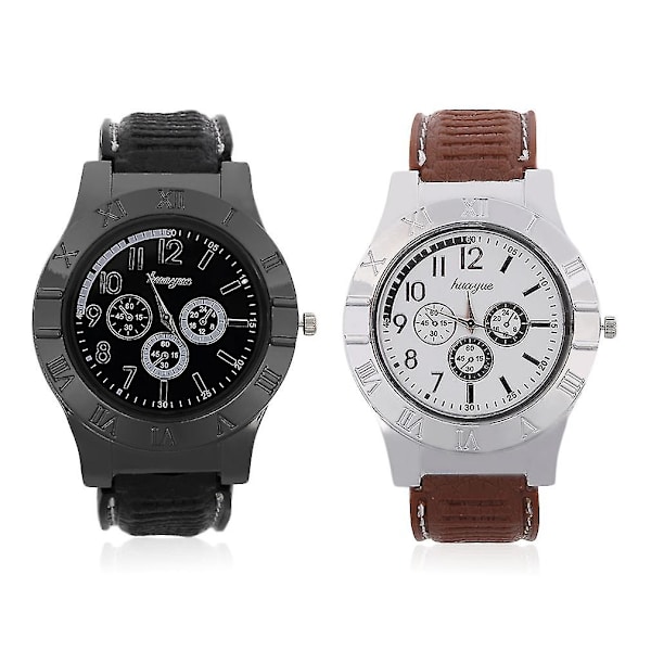 Yyh Environmental Electronic Lighter Quartz Watch USB