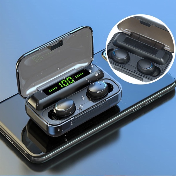 Oringinal F9 5C Fone Bluetooth TWS Fingerprint Touch Headset