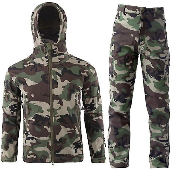Militära uniformer, taktiska jackor och byxor L / desert camo