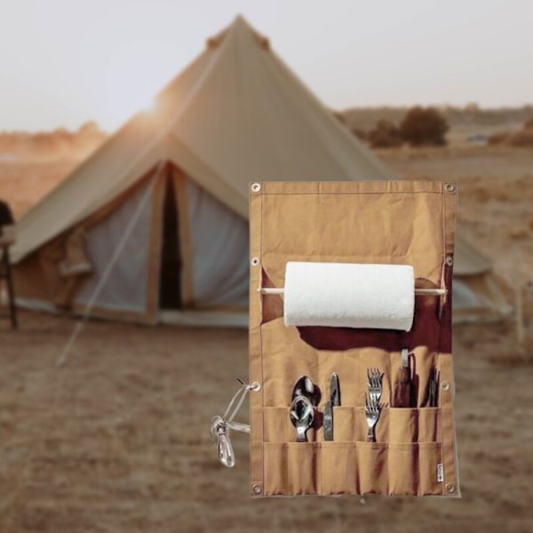 Camping Resor Köksredskap Organizer Bärbar påse