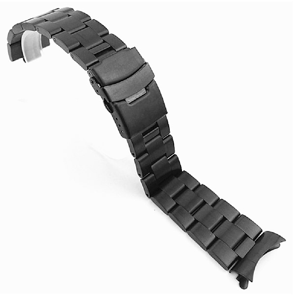 18/19/20/21/22/24mm rostfritt stålband för SKX007009 för Black 24mm