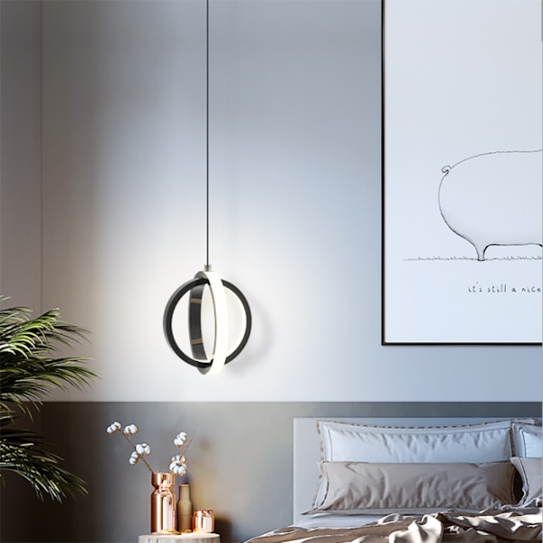 17W sovrum Sängen liten ljuskrona Designer Led Living