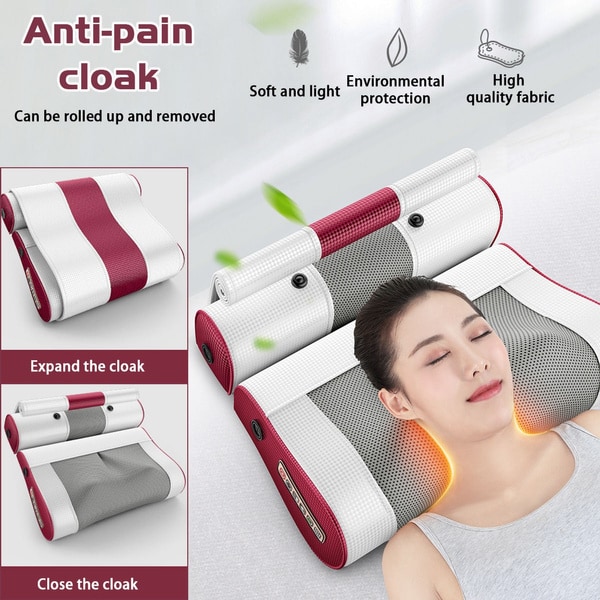 Elektrisk nacke cervikal massager kudde Trainer Stimulator