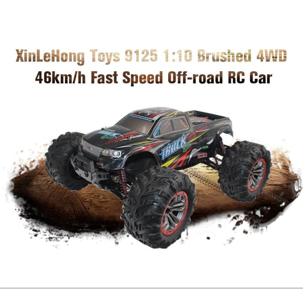 9125 Rc Car 1:10 Buggy Monster Truck 2.4G RC Car 4wd