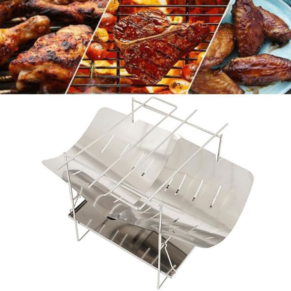 Utomhusställ Enkelt Grillställ Uppvärmning Stålgrill