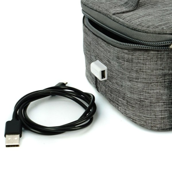 USB bärbar matuppvärmningsväska Eluppvärmningslunch