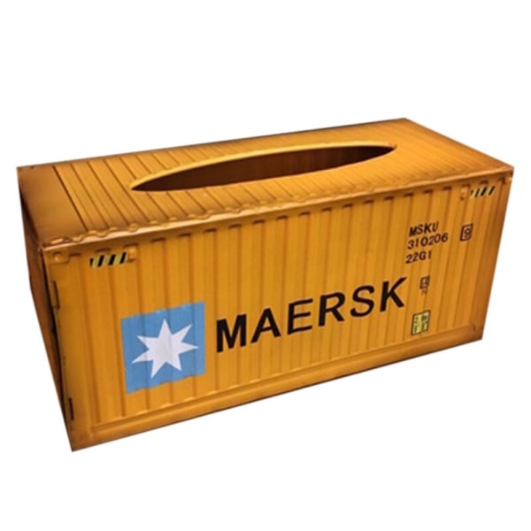 Retro Creative Container Design Iron Tissue Box Hemmabil