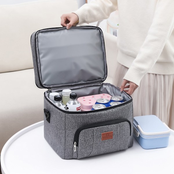 Bärbar kylväska Bra kvalitet Lunchbox Bag Picknick Ice