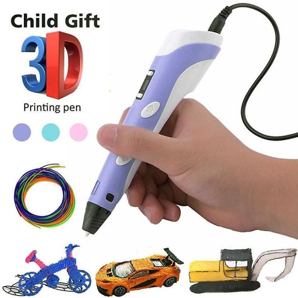 3D-penna screen diy 3d-utskriftspenna med abs pla-filament