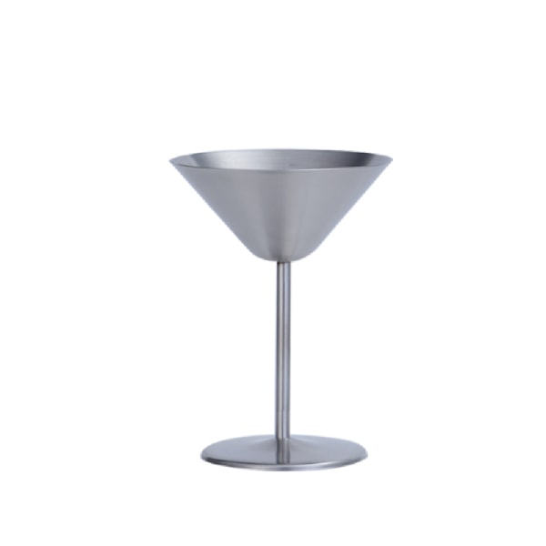 Rostfritt stål Cocktailglas, lämplig för KTV Triangle Silver