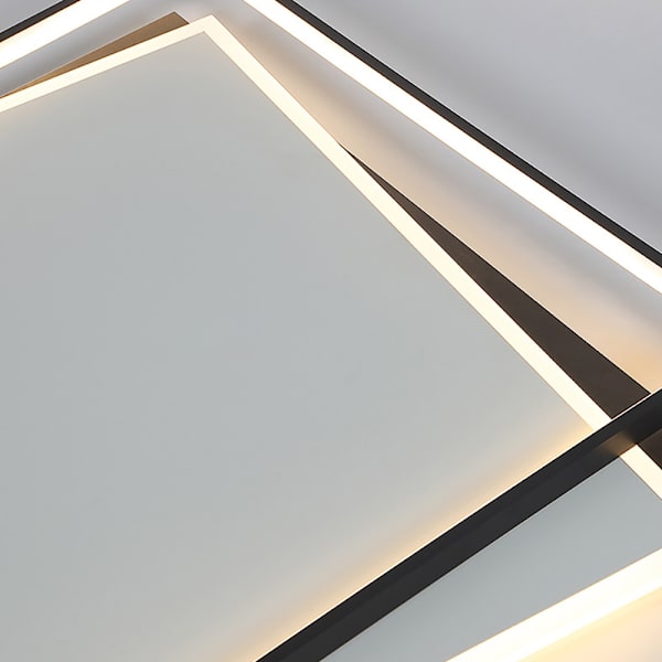 Vardagsrumslampa Rektangulär Atmosfär Modern Minimalistisk