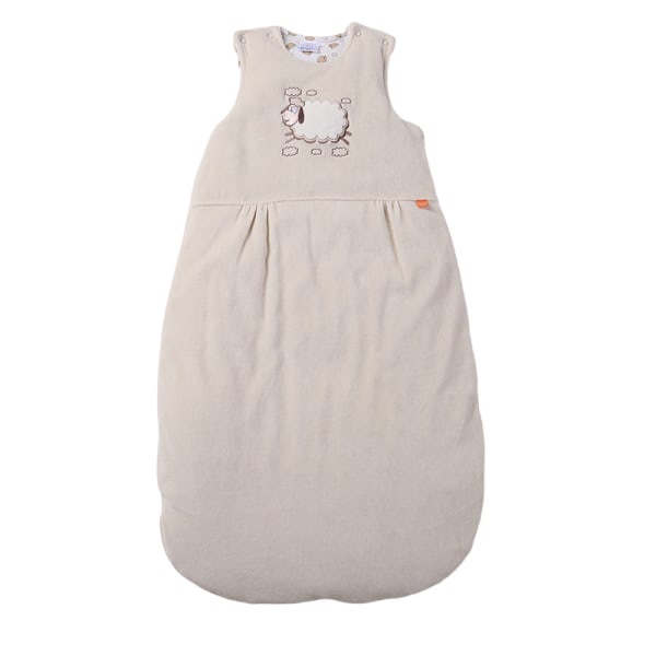 0~2 år gammal baby sovsäck, lämplig för höst och Beige 6-12 months