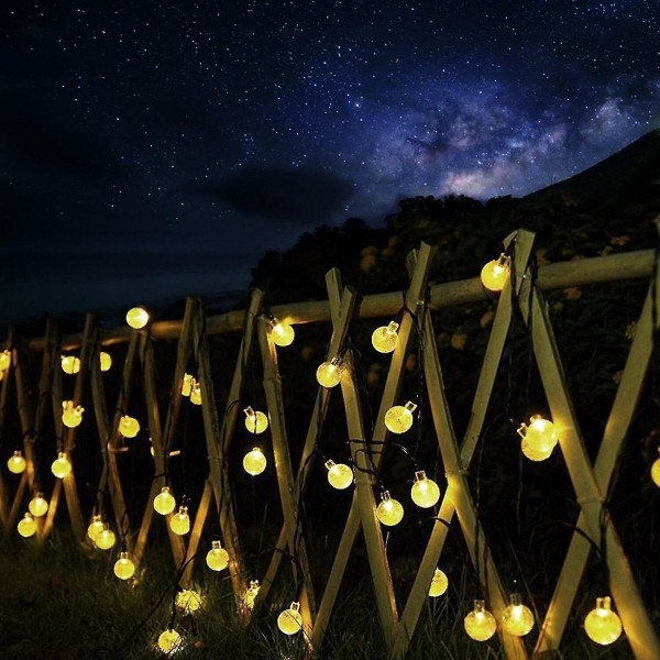 20 Led Power Fairy Light String Lamps House Ourdoor Xmas