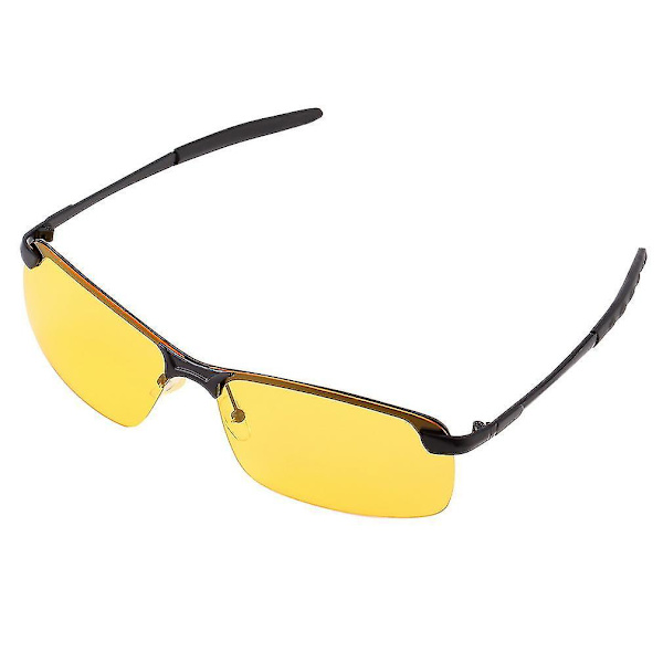 Gula Hd Night Vision Polarized Glasögon Uv400 Körning