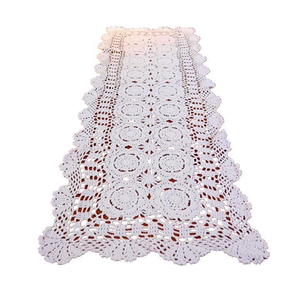 Virkade dukar i 100 % bomull. Shabby Chic