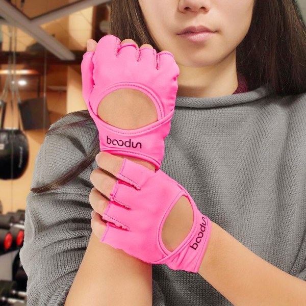 BOODUN Outdoor Women Klättring Tyngdlyftning Fitness Handskar