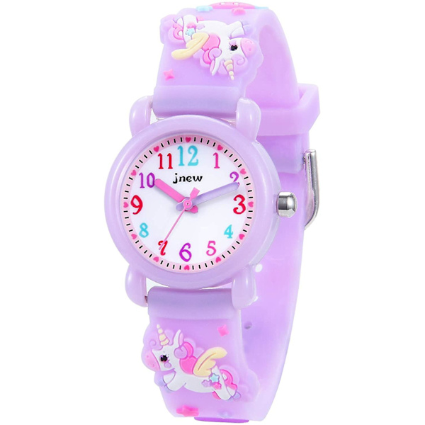Watch, flickklocka 3d söt watch vattentät silikon