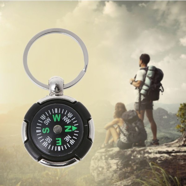 Utomhuscamping Fotvandring Mini Compass Navigator Portable