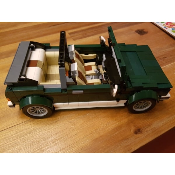tekniska block Open top golf tegel bil modell MOC 26778 city