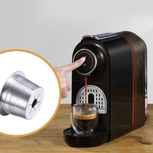 Nestle-kompatibel Nespresso-kaffekapselkopp, kapsel