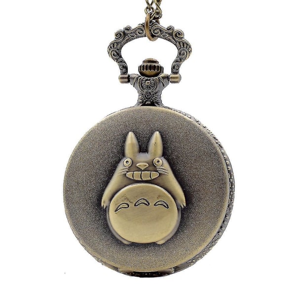 My Neighbour Totoro Dial Quartz Pocket Watch Halsband