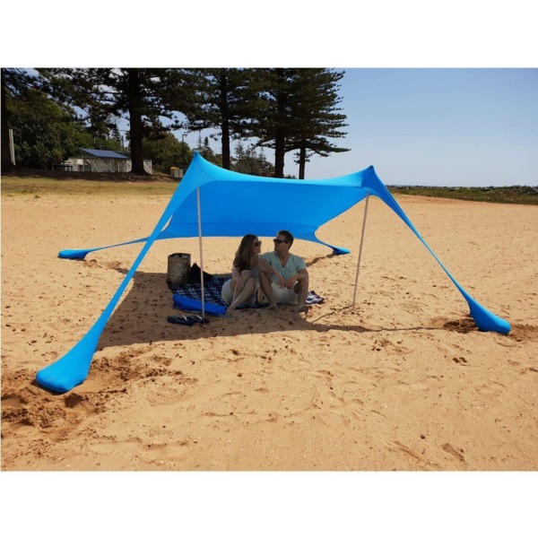 Ny Lycra Flexible Beach Canopy Camping Camping Markis