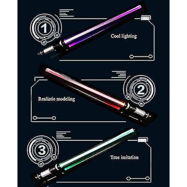 Laser Sword Lightsaber Double Sword Katana present till pojke,