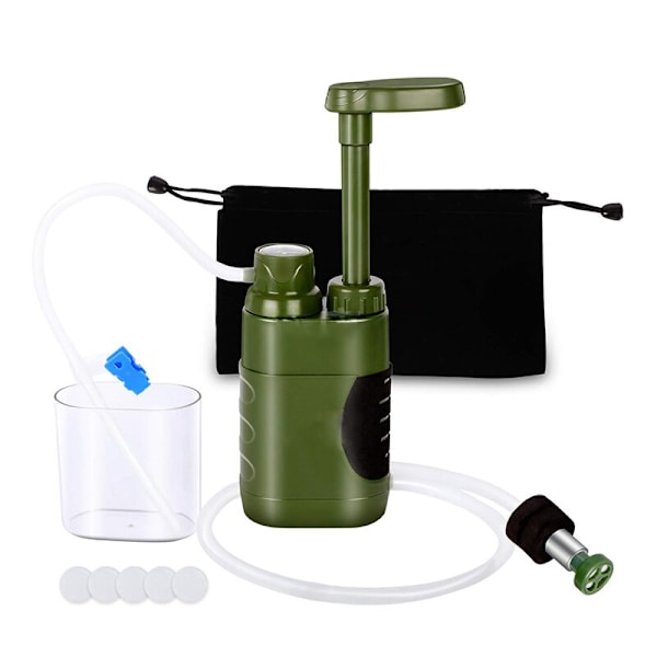 Utomhus singelsoldat vattenrenare Field Survival