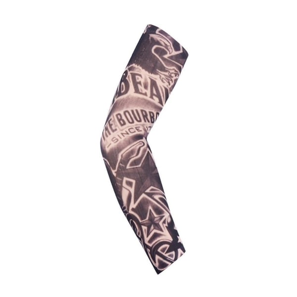 3d-tatuering Uv-skyddsarmhylsa R