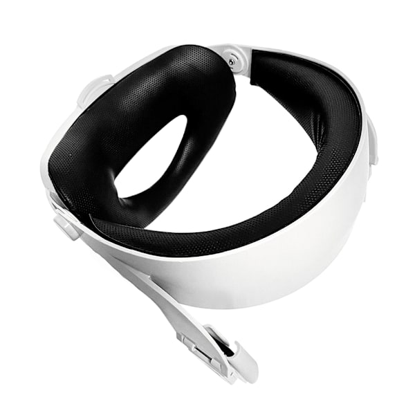 Justerbar huvudrem med Memory Foam Pad Cushion Läder