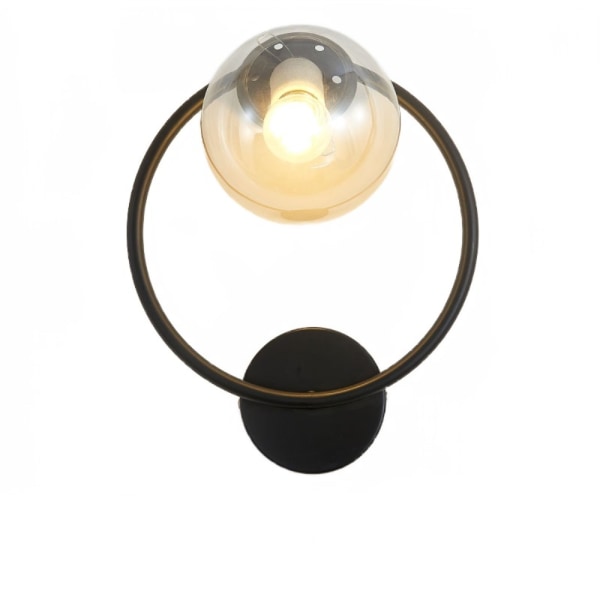 Vägglampa inomhus, kreativ modern minimalistisk stil, 6117 Black