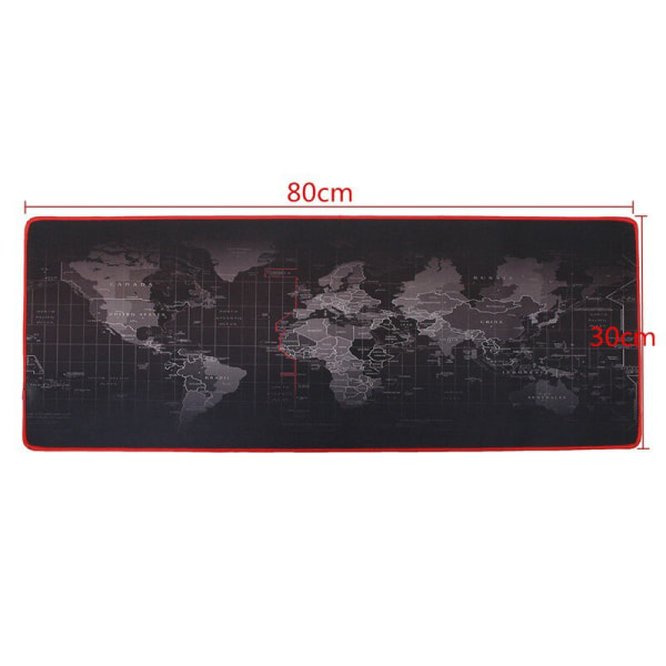 Ny Anti Slip World Map Speed Game Mouse Pad Gaming Mat