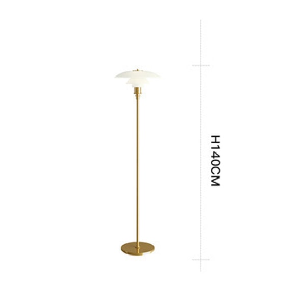 60W PH3 Glas Golvlampa Vardagsrum Kök Sovrum Golv