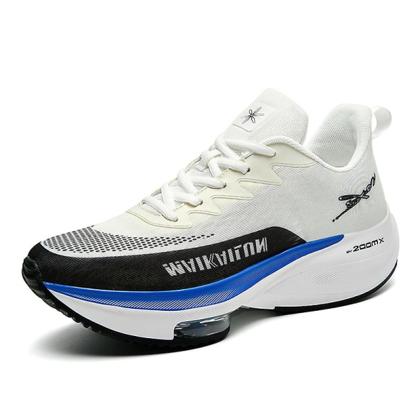 Herr Air Sports löparskor Andas Sneakers Universal White 45